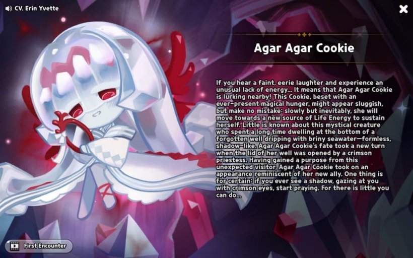 agar agar cookie story