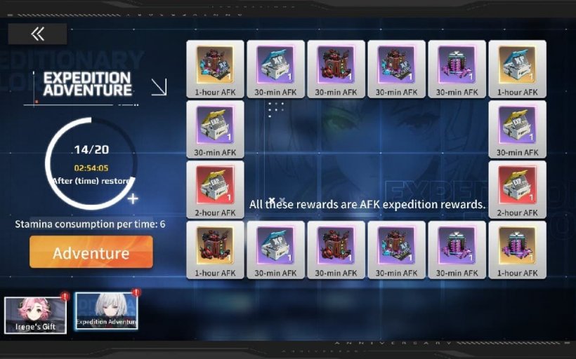 rewards for watching ads in apex girls