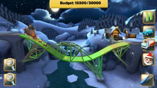 Bridge Constructor has been updated with some festive bridge-building content on iPad and iPhone