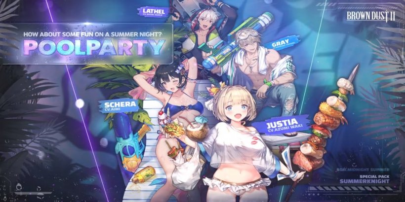 Brown Dust 2's latest update brings a hot pool party to the game
