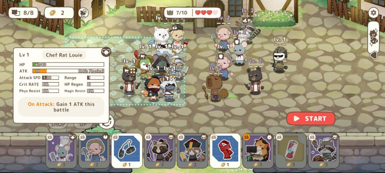 a rowdy group of different kinds of animals fighting in a town