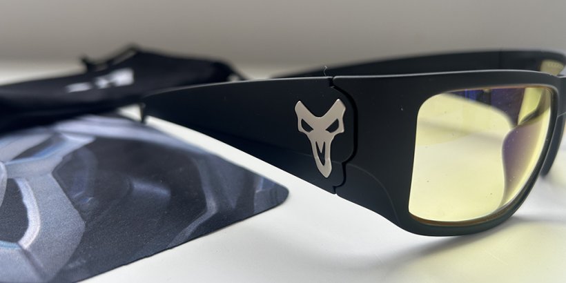Side view of the Gunnar Overwatch Reaper Glasses
