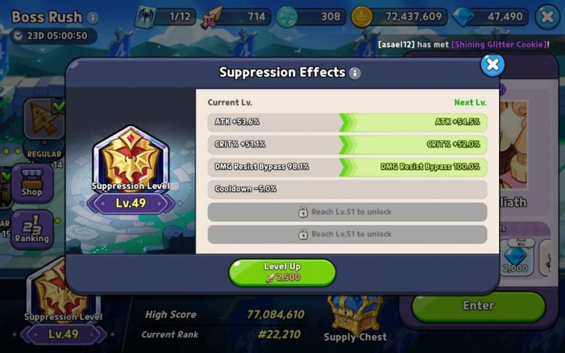 boss rush rewards in crk