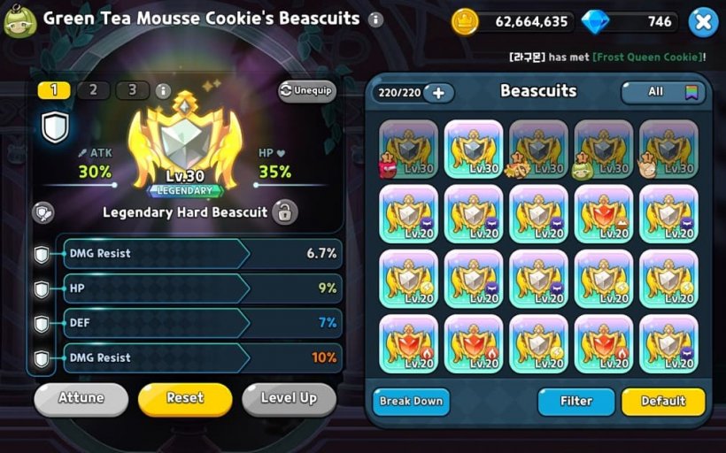 best hard beascuit for green tea mousse cookie in crk