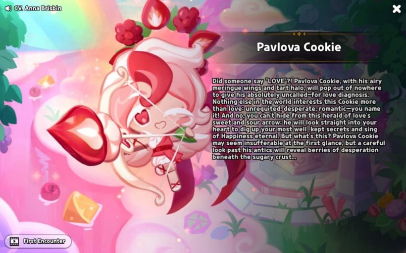 story of pavlova cookie in crk