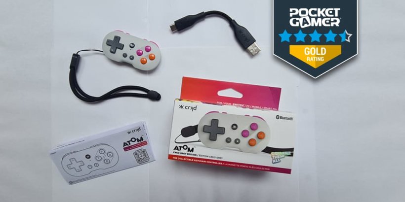 CRKD Atom Bluetooth Controller review - “Perfectly reasonable power in a small package”