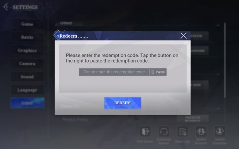 crystal of atlan code redemption window