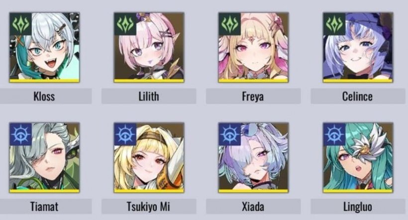 etheria restart list of ssr characters with portraits