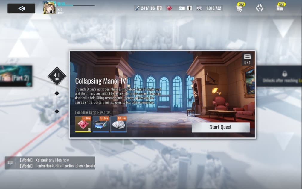 first clear rewards in pve in etheria restart