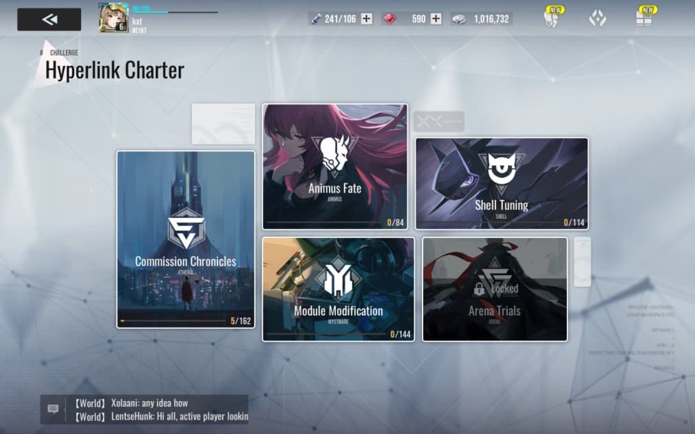 hyperlink charter missions