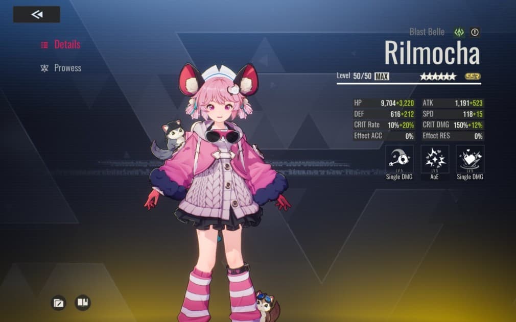 rilmocha the adorable pink character in etheria