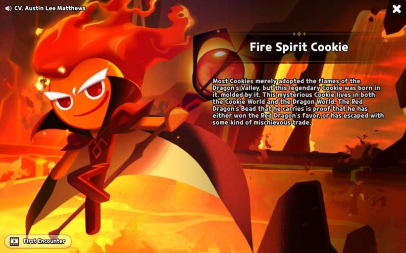 fire spirit cookie story