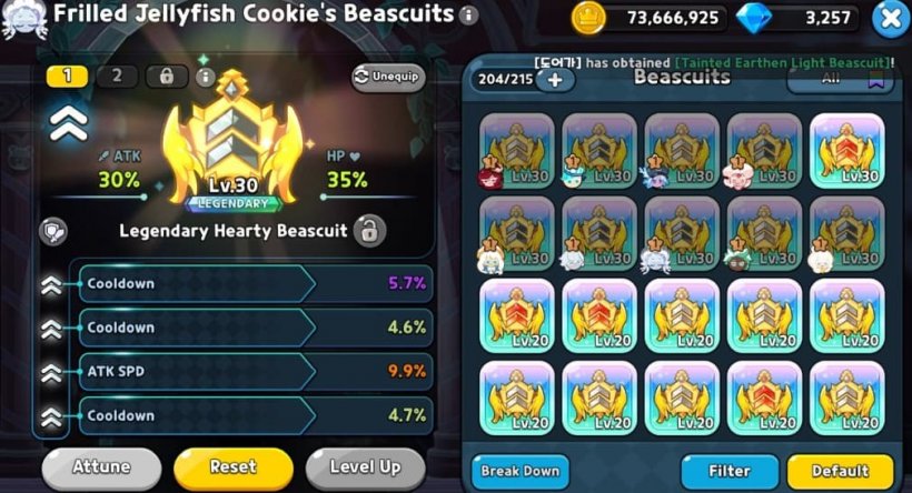 frilled jellyfish cookie beascuit setup