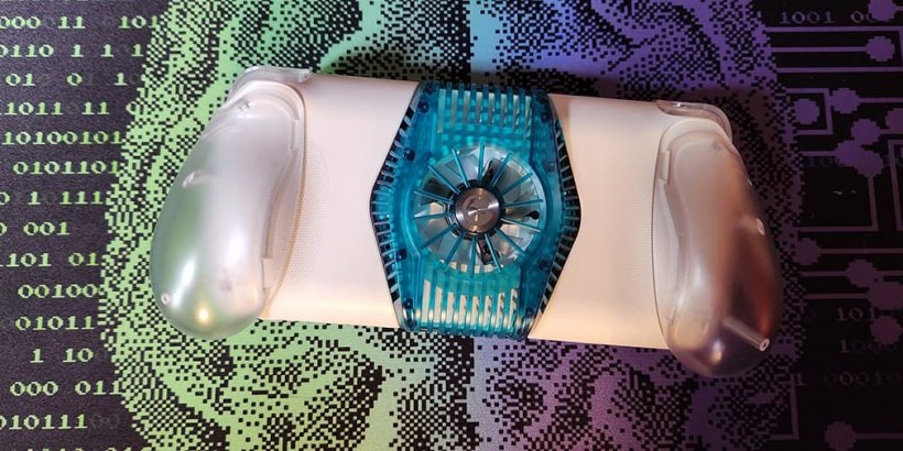 Back side of the GameSir X3 Pro