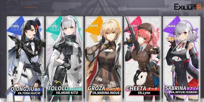 Girls Frontline 2 Exilium tier list - Version 1.3 with Klukai