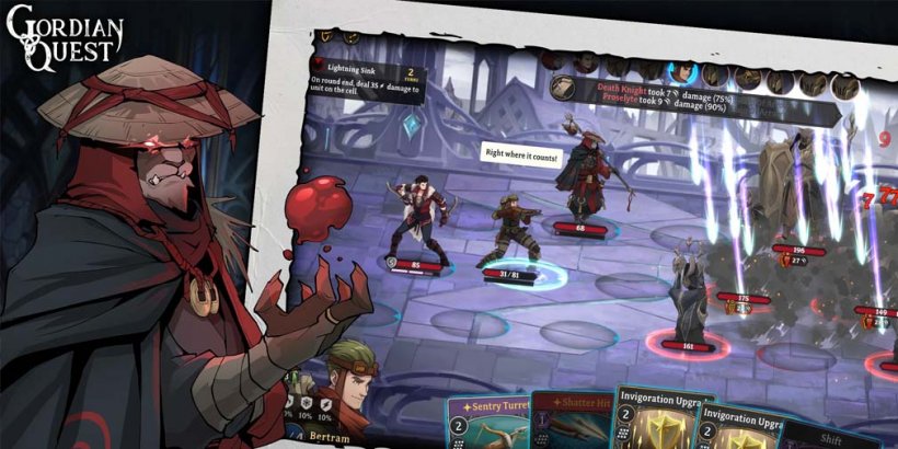 Gordian Quest officially launches to bring the roguelite deckbuilder to iOS and Android