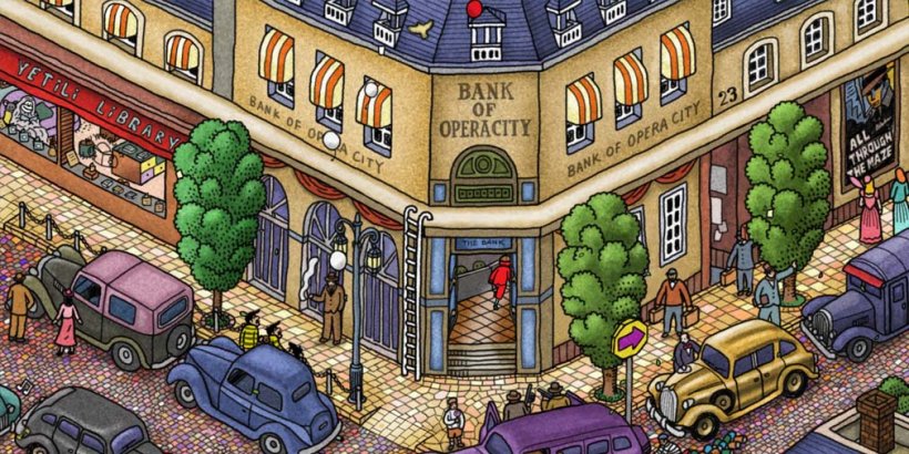 Labyrinth City: Pierre the Maze Detective is out now on iOS following successful release on PC and Switch