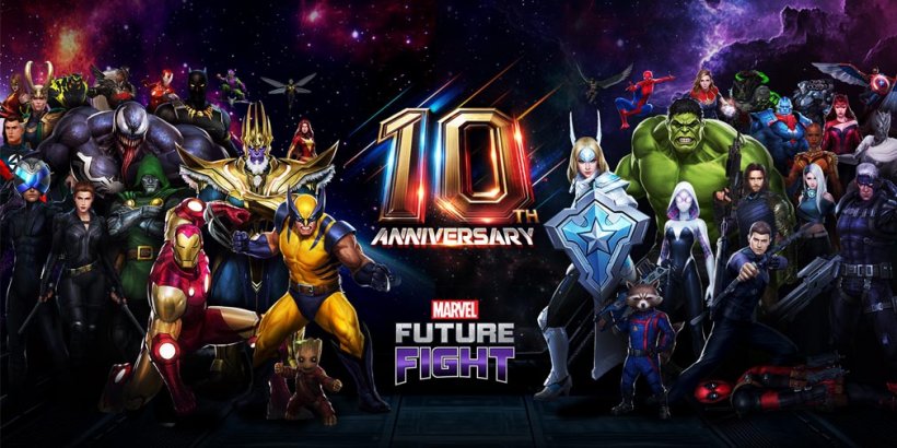 Marvel Future Fight continues its 10-year festivities with new event page and login bonuses