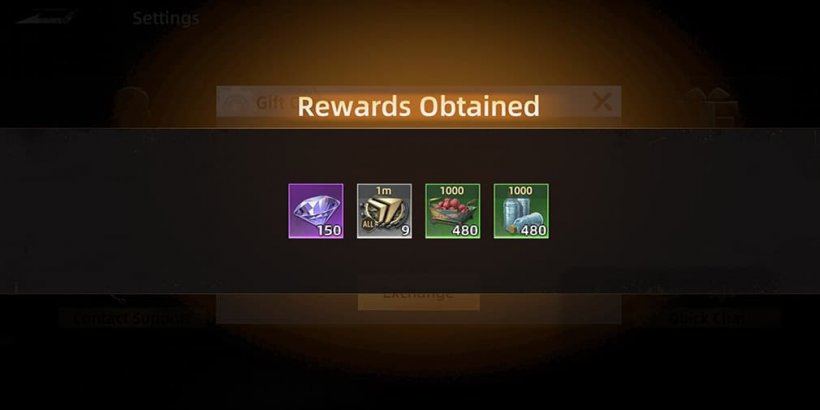 Rewards for redeeming ono of the Mecha Domination codes