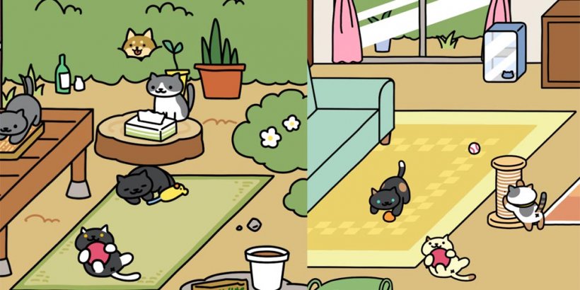 Neko Atsume 2 launches, dooming you to a lifetime of willingly checking in on stray cats in your backyard