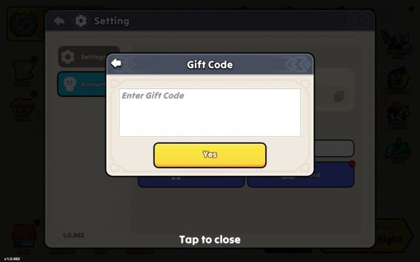 nightfall kingdom frontier gift code redemption page