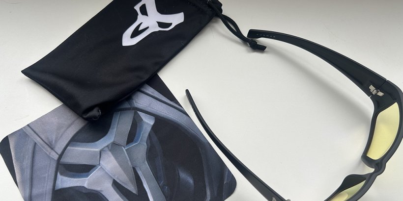 Overhead shot of the Gunnar Overwatch Reaper Glasses