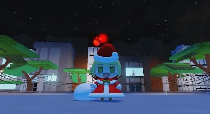 Padoru in Sakura Stand