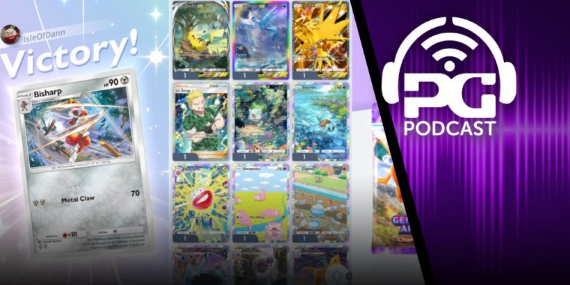 The Pocket Gamer Podcast (S2) Episode 9 - Pokemon TCG Pocket meet Jimmy Space