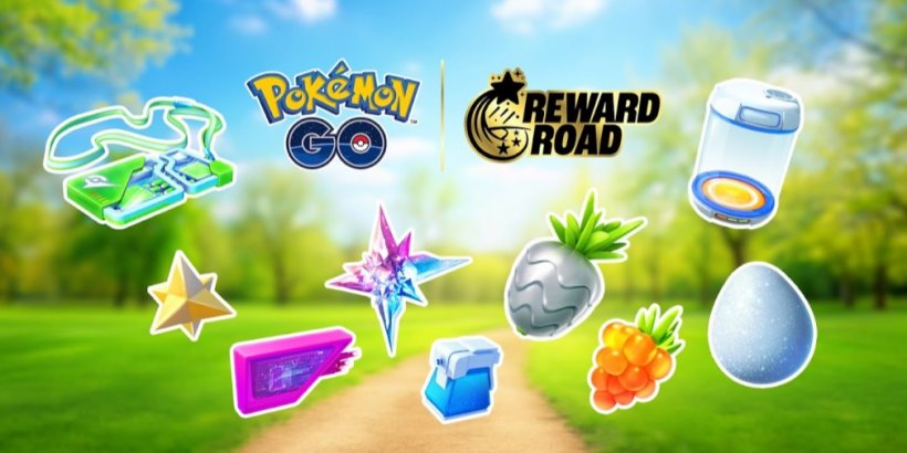 Pokémon Go kicks off May with a new Reward Road and Power Up Ticket