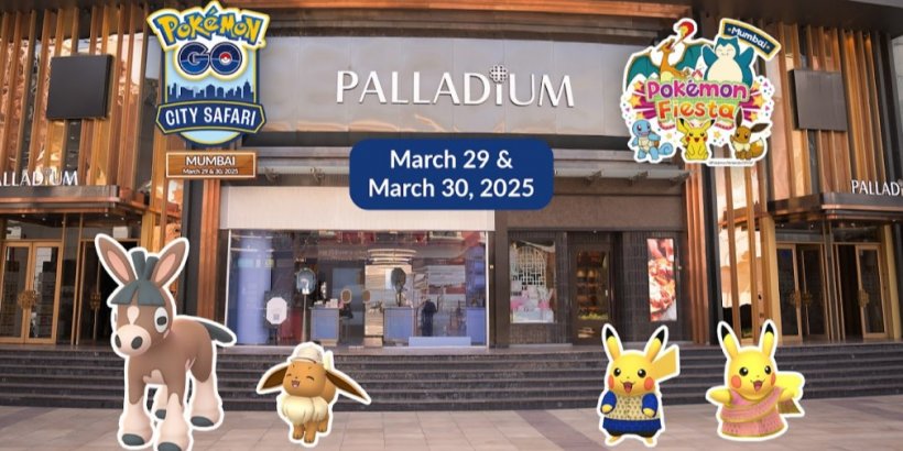 Pokémon Go is hosting the Pokémon Fiesta event at Phoenix Palladium in Mumbai, India 