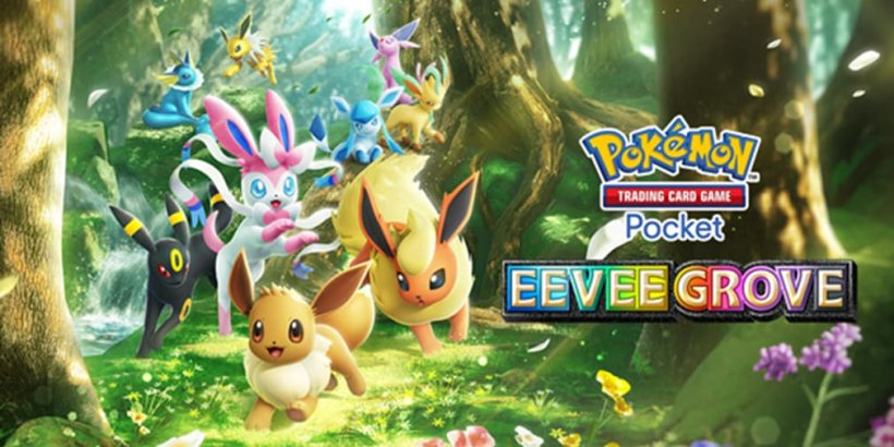 Pokémon TCG Pocket announces new Eevee Grove expansion