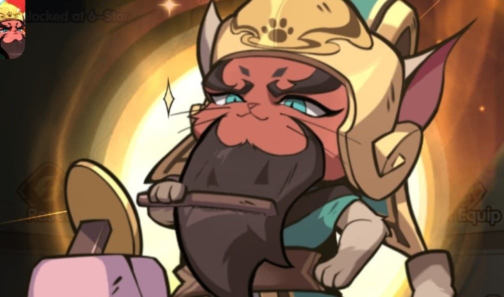 rise of kittens Guan Yu hero