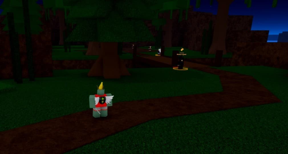 forest island the second island at level 100