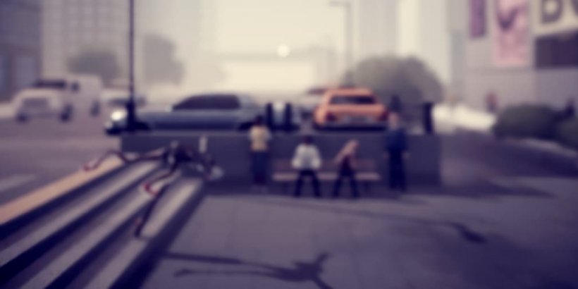 Falling off the stairs.