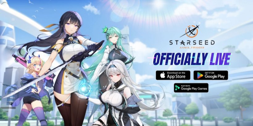 Starseed: Asnia Trigger tasks you with saving humanity from an AI threat, out now in select countries