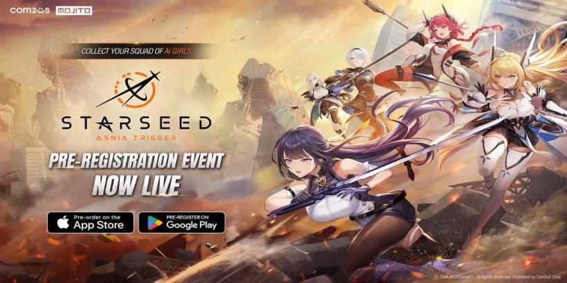 Starseed: Asnia Trigger is Com2us' newest title that's just opened pre-registration