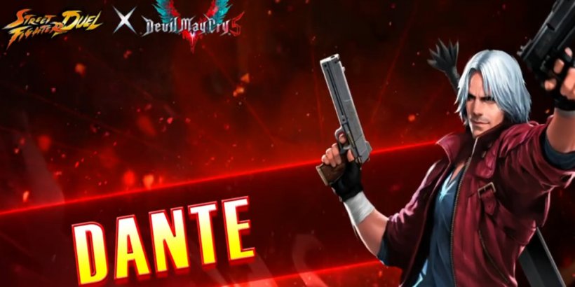 Street Fighter: Duel brings the legendary devil hunter Dante into the game with the new Devil May Cry V collaboration