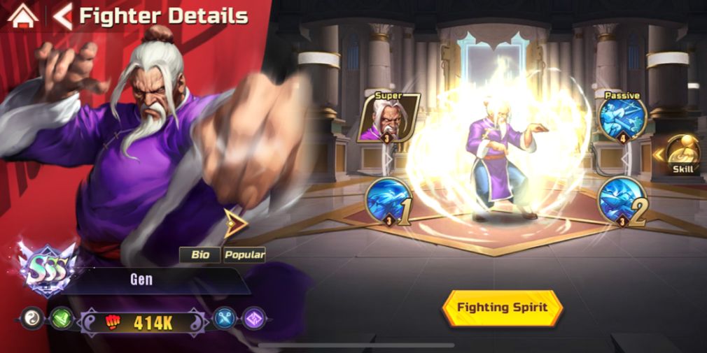 Gen in the purple robe