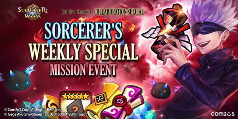 Summoners War introduces new Sorcerer's Weekly Special mission event in Jujutsu Kaisen collab