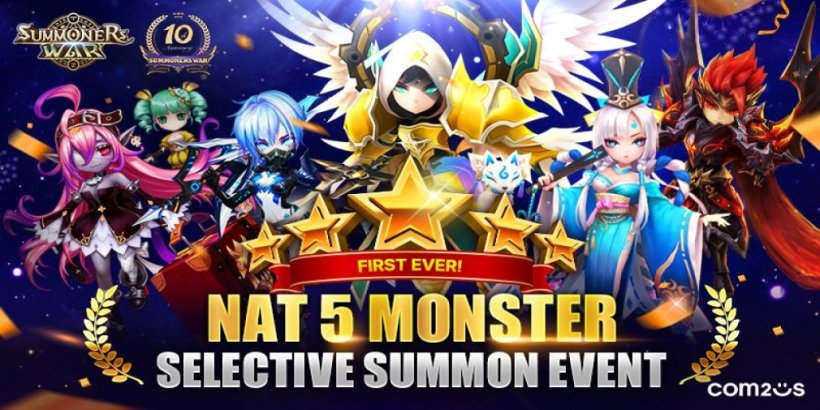 Summoners War: Sky Arena celebrates its 10th anniversary with a massive update