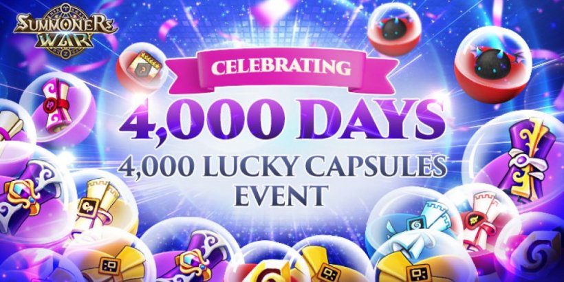 Summoners War: Sky Arena is giving away 4,000 gifts to celebrate 4,000 days since its launch