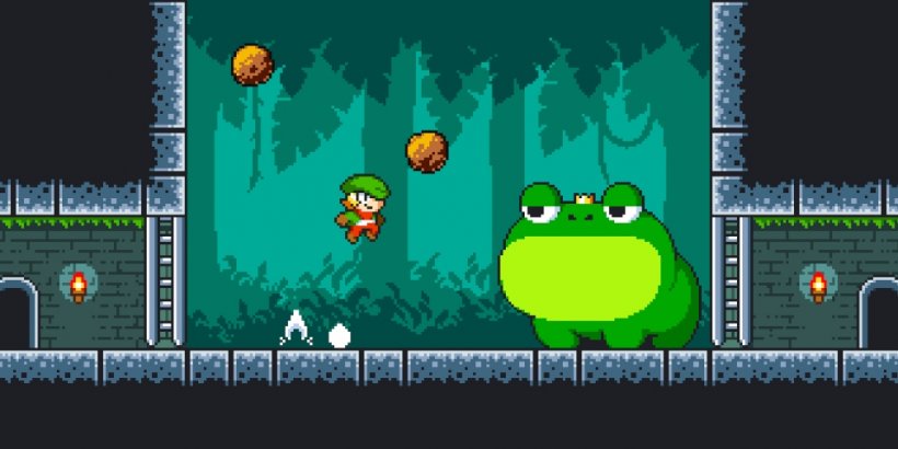 Timmy the treasure hunter battling the frog king