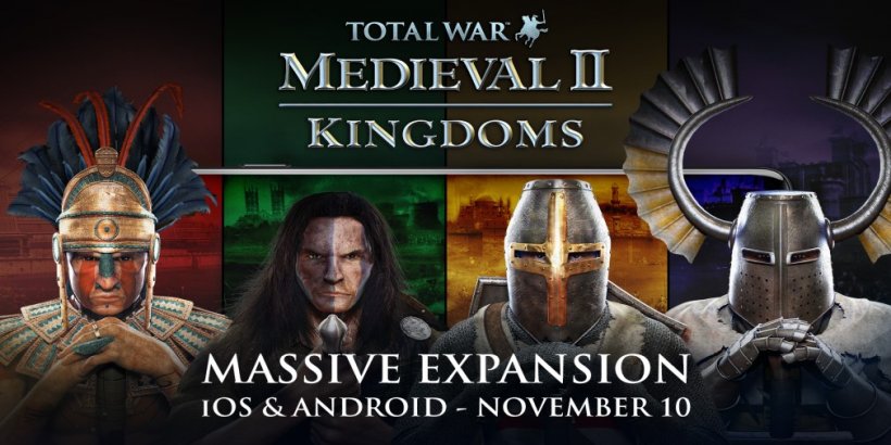 Total War: Medieval II's Kingdoms expansion is launching next week for iOS and Android
