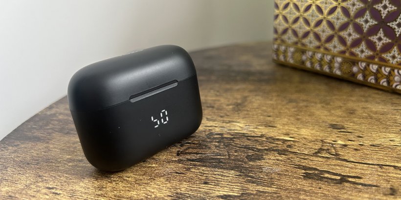 Tozo T20 with charging number on the front