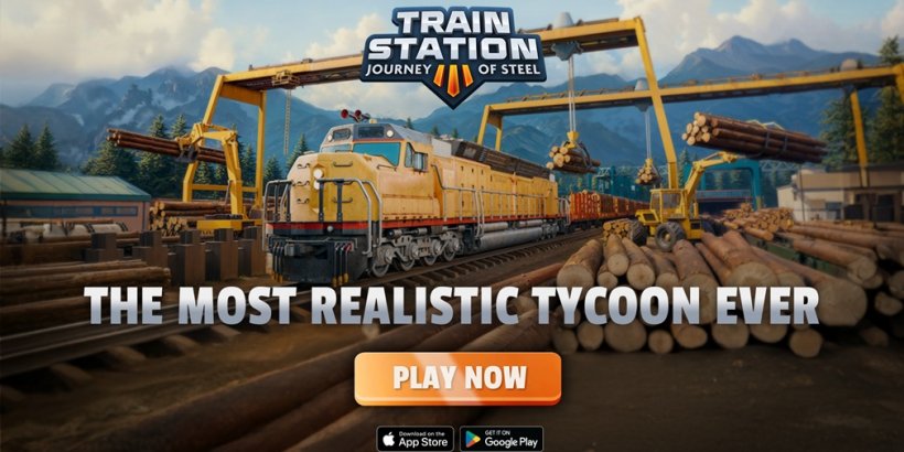 TrainStation 3 is an ultra-realistic tycoon sim that  lets you build your dream railway empire