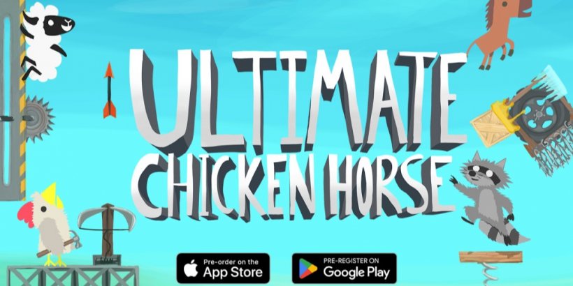 Ultimate Chicken Horse is a competitive multiplayer level designer, out now