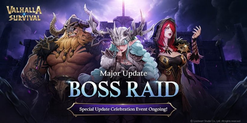 Valhalla Survival introduces major new boss raid update with three new heroes