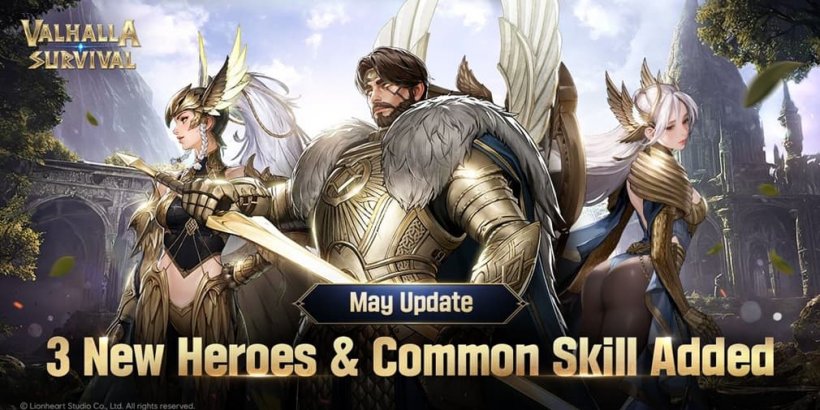 Valhalla Survival's latest update introduces three new heroes and a skill