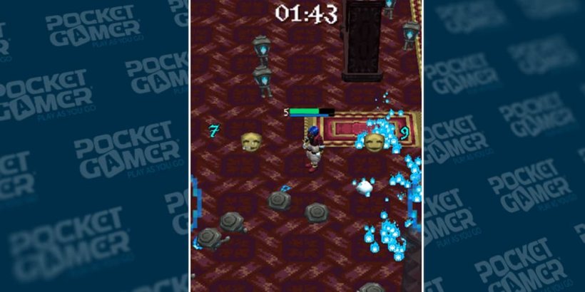 Vincent wielding masks against the undead.