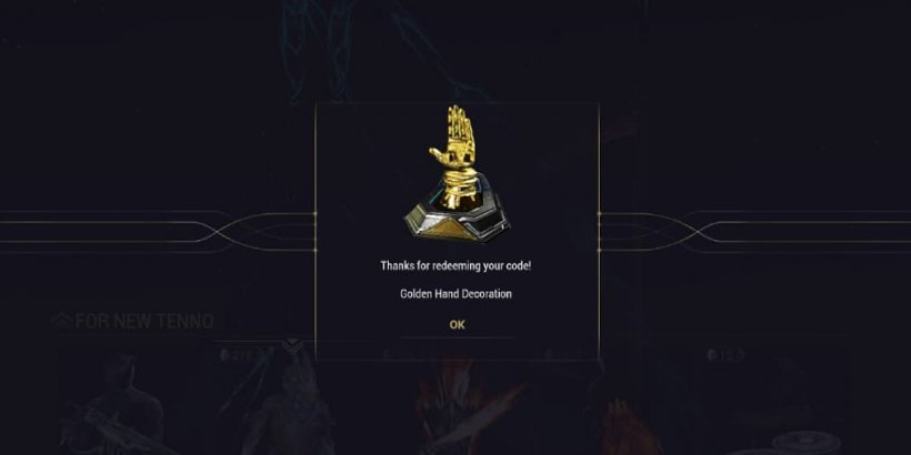 Receiving the Golden Hand decoration.